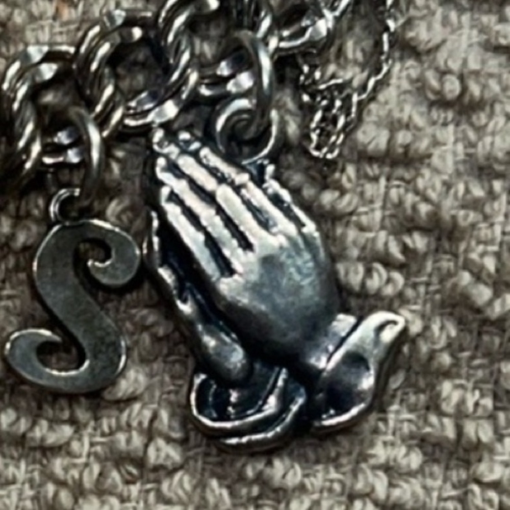 Retired Praying hands James Avery